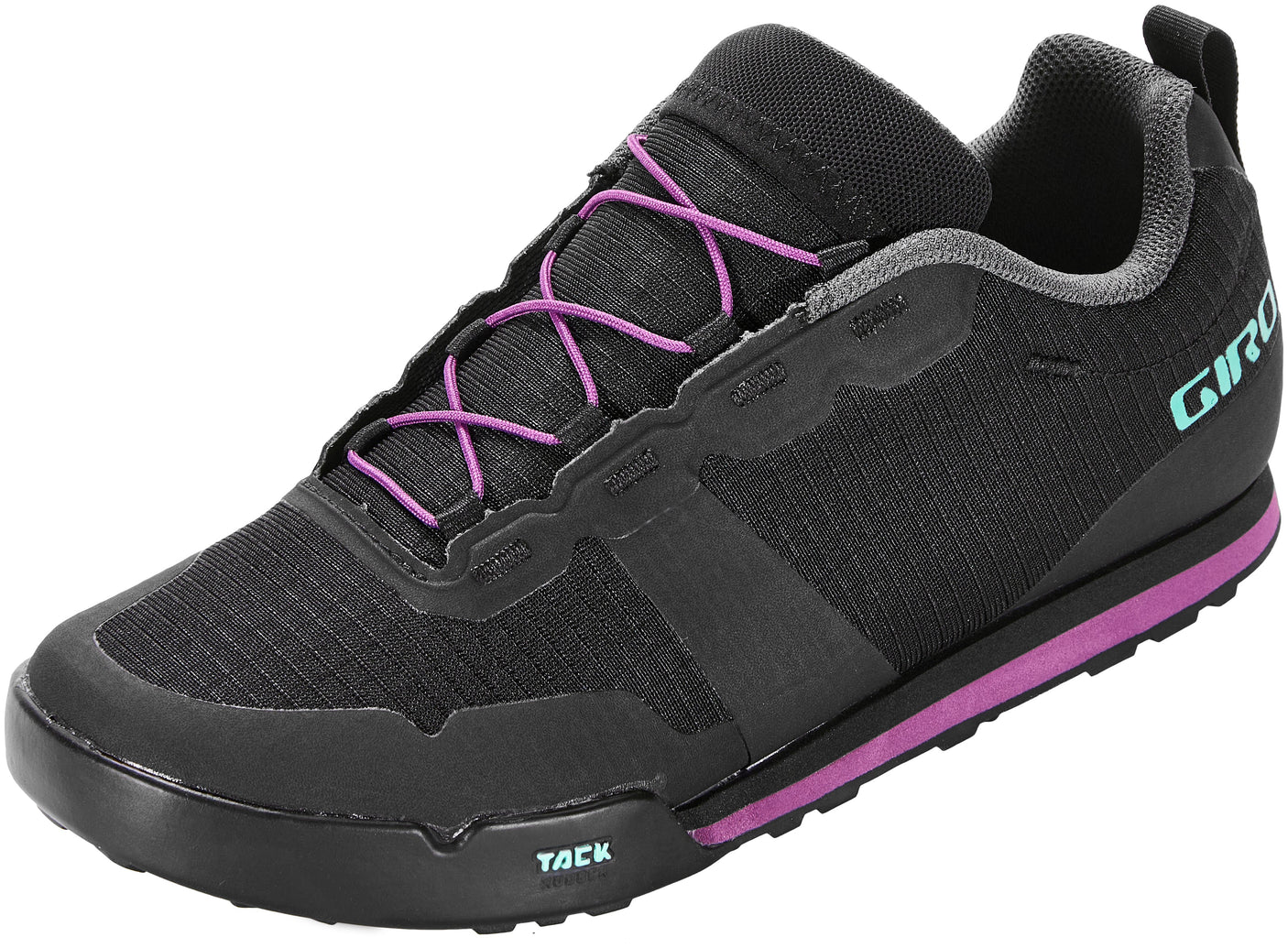 Giro Tracker W Fastlace schoenen black/throwback purple