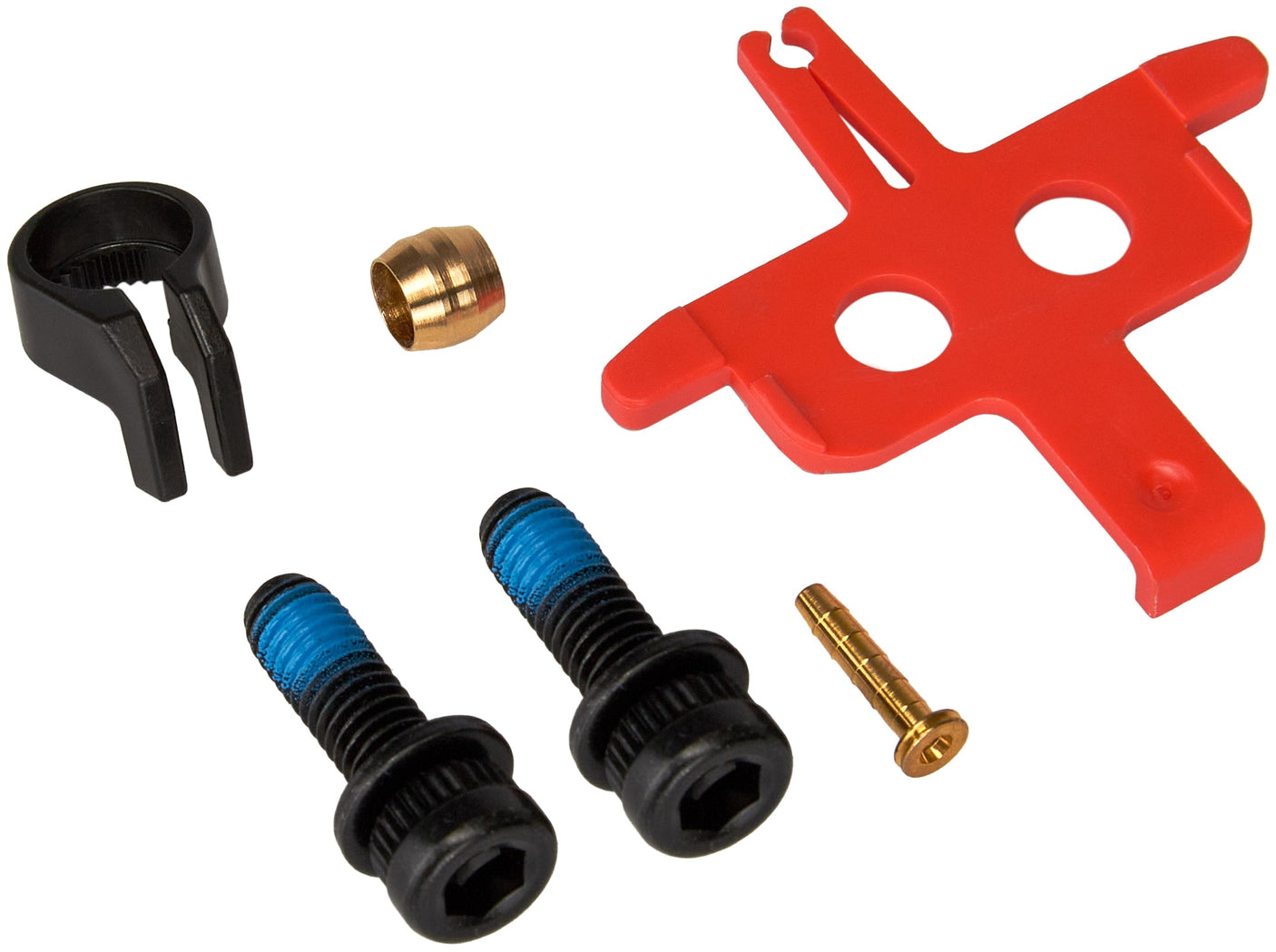 Shimano MT200 Schijfrem Achter PM B01S Resin zwart