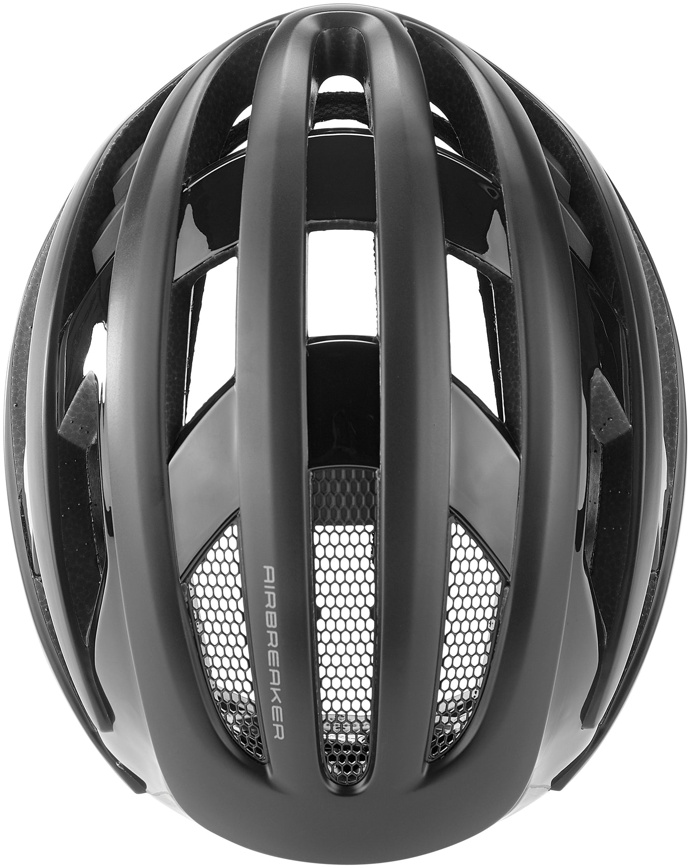ABUS Airbreaker Helm Road fluweel zwart