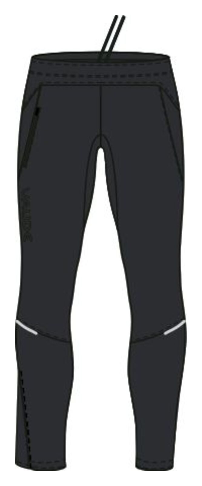 VAUDE Wintry Pants V Heren zwart