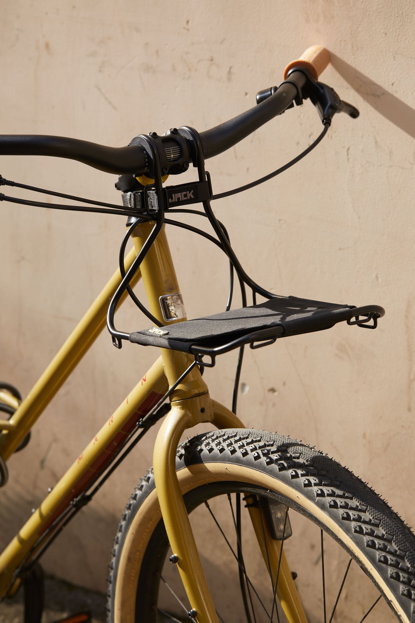 Jack the Bikerack Jack The Bike Rack Stuurdrager zwart/geel