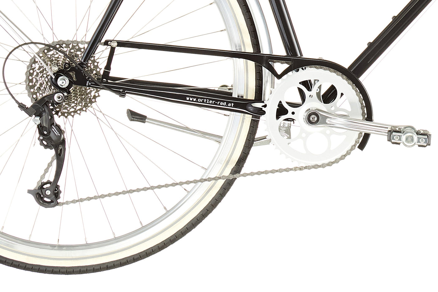 Ortler Bricktown Lite diamant zwart