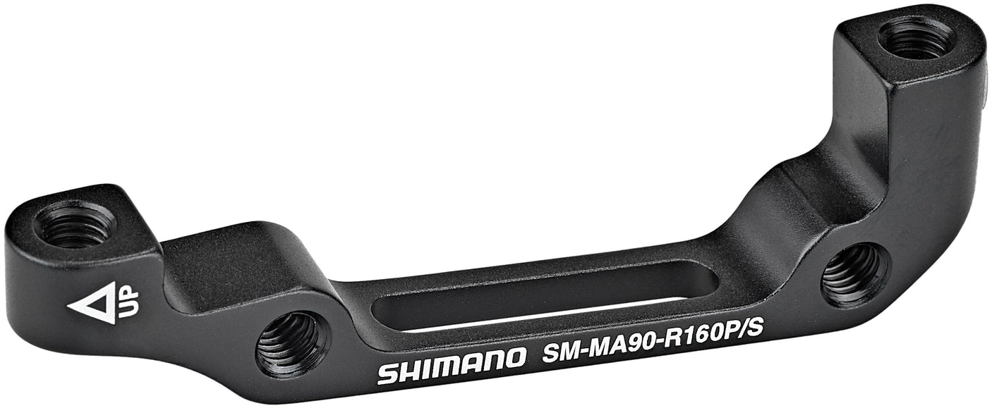 Shimano SM-MA90 PM/IS Adapter Achter 160mm zwart