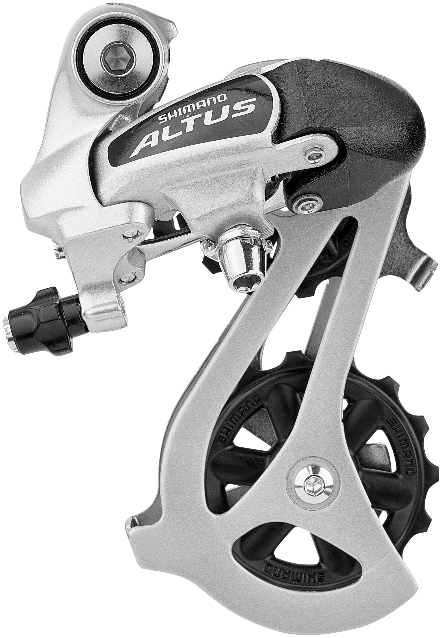 Shimano Altus RD-M310 derailleur 7/8-speed middellang zilver