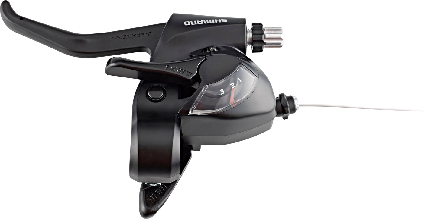 Shimano ST-EF41 schakelpook/remhendel links 3s zwart