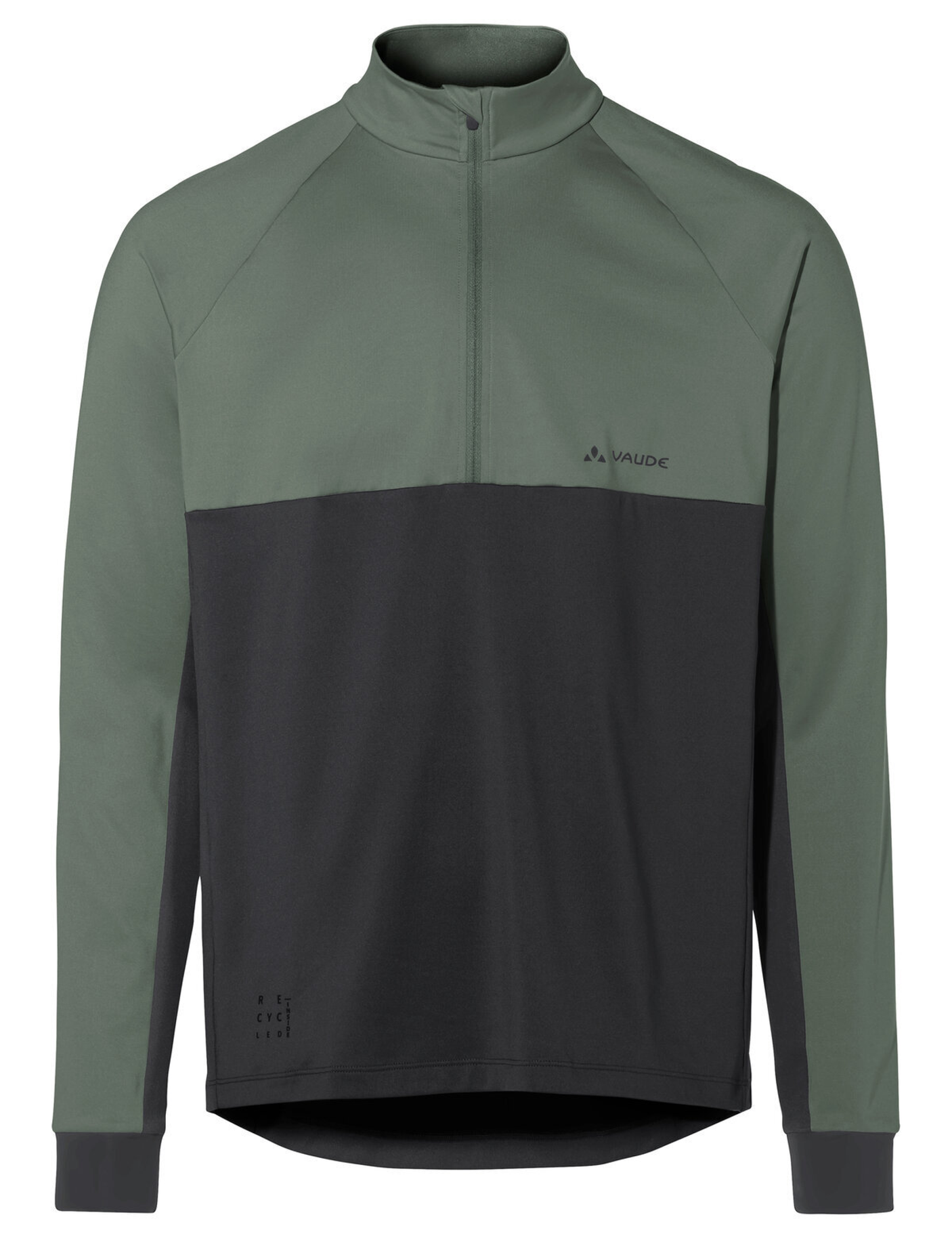 VAUDE Heren Qimsa Halfzip LS Shirt groen