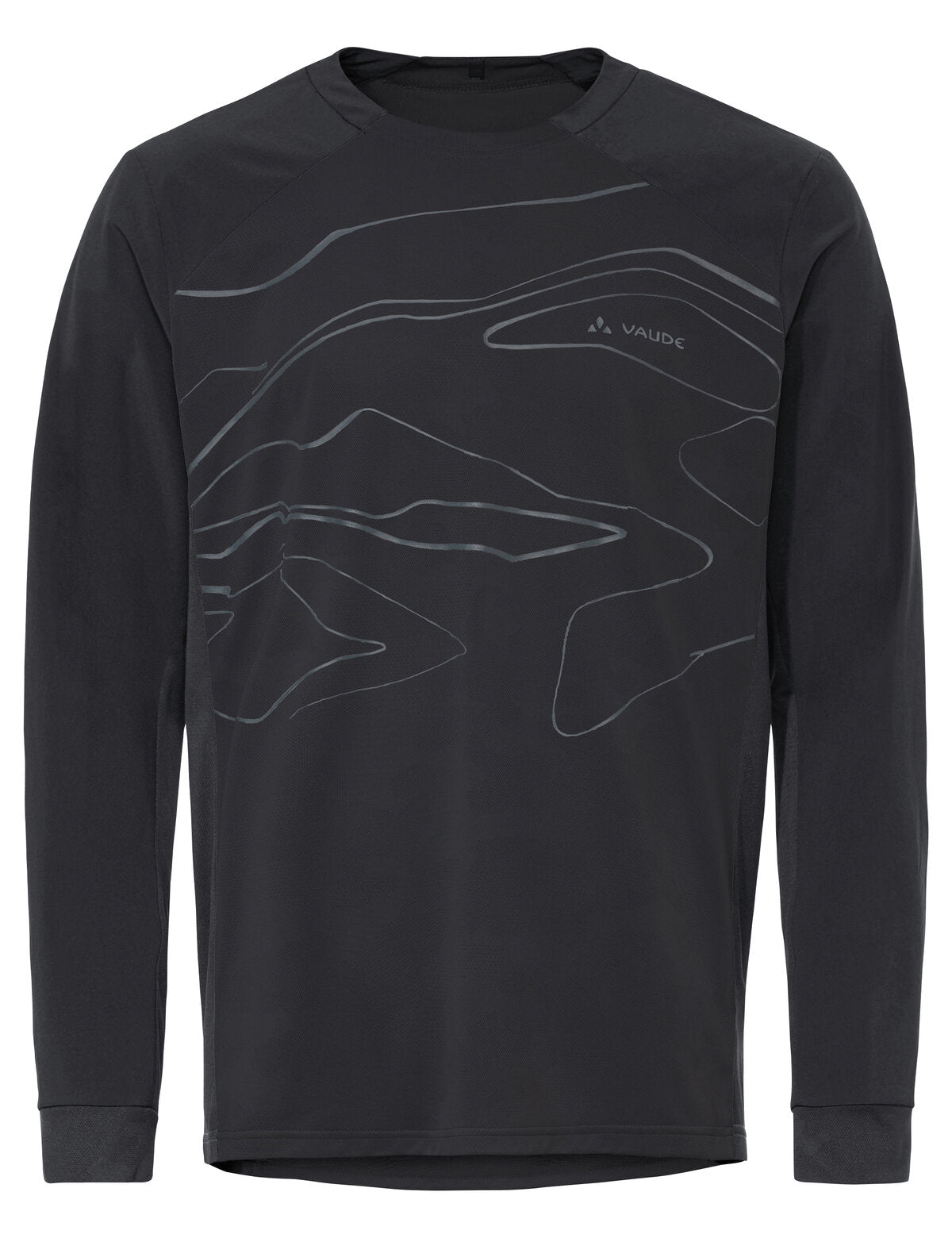 VAUDE Heren Moab LS PRO Shirt zwart/zwart