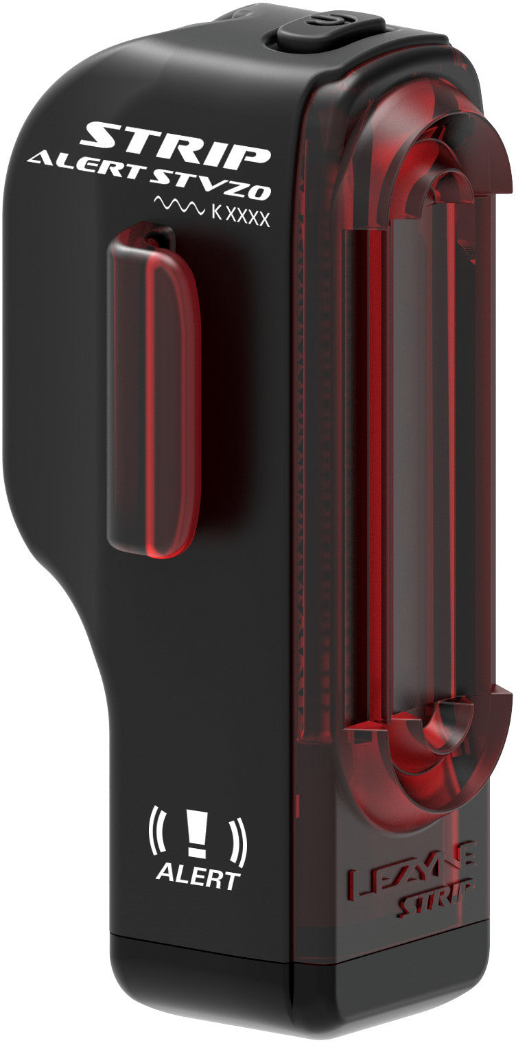 Lezyne Strip Alert achterlicht rood
