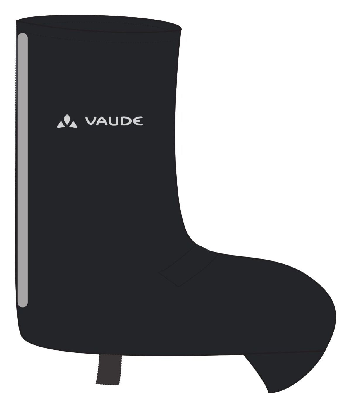 VAUDE korte beenwarmers zwart