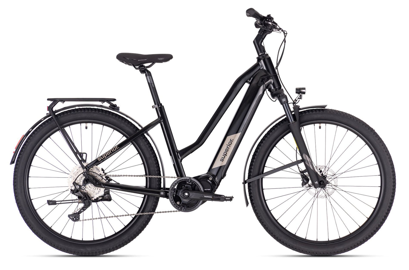 Superior eRX 6.4 MS 630Wh Glanz Zwart