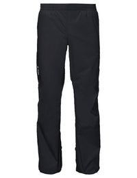 VAUDE Drop Pants II Heren regenbroek black/black – aktuelle Variante