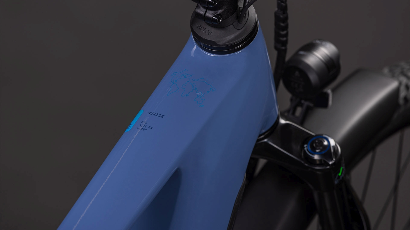 Cube Nuride Hybrid EXC 800 jeansblue´n´blue (2026)