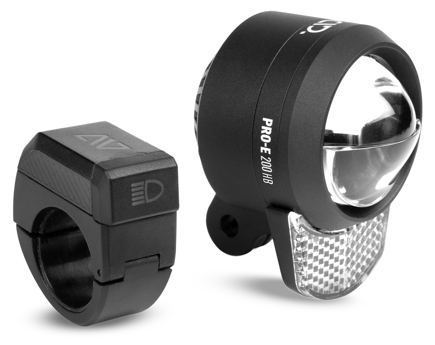 ACID E-Bike Voorlicht PRO-E 200 High Beam X-Connect black