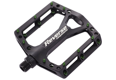 Reverse Black One pedaal zwart/donker groen
