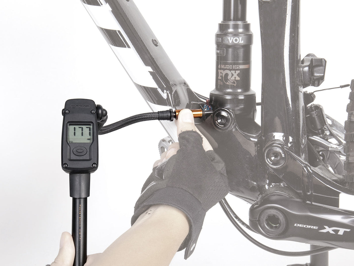 Topeak Pocket Shock Digitale Minipomp
