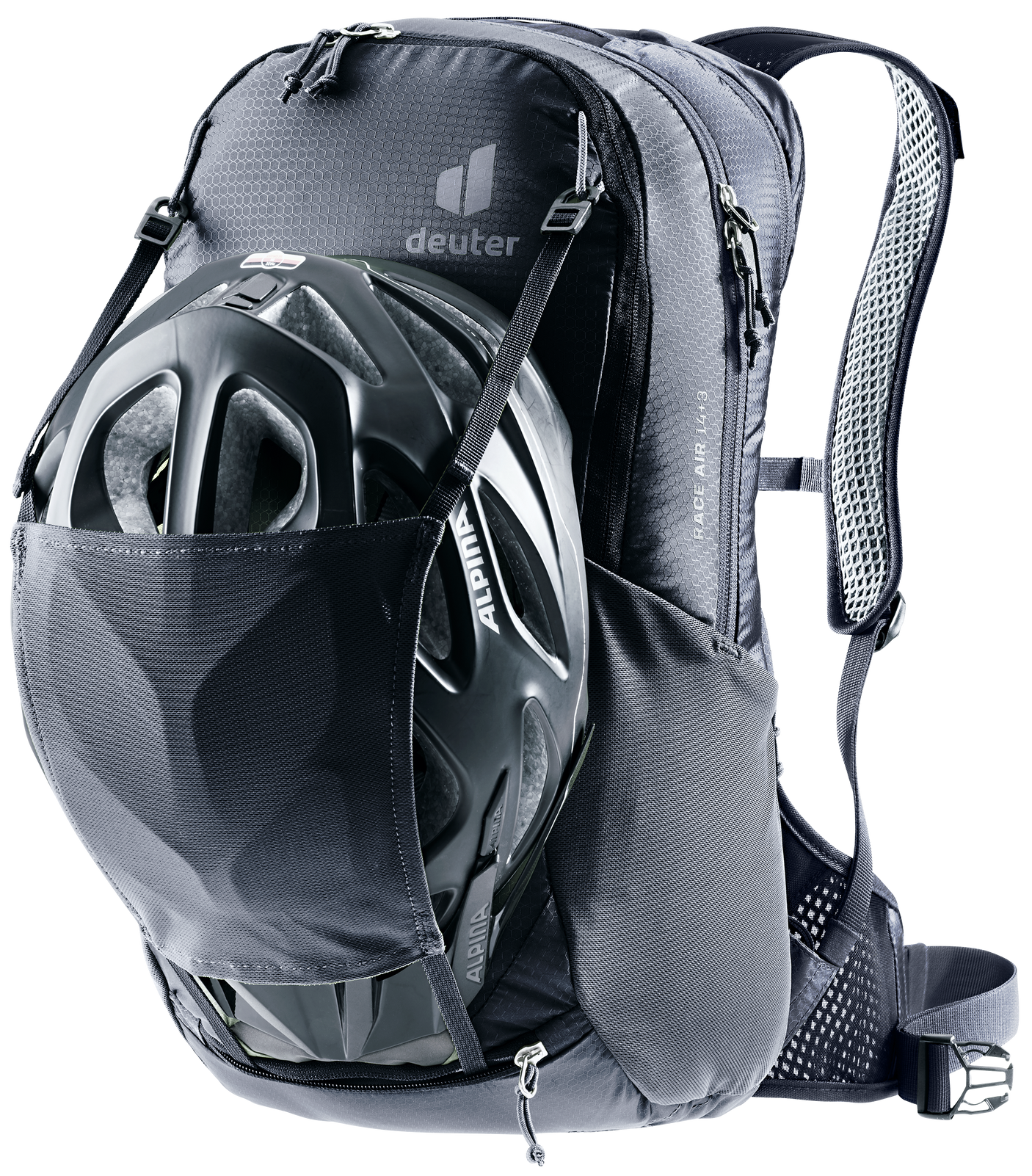 deuter Race Air 14+3 rugzak zwart