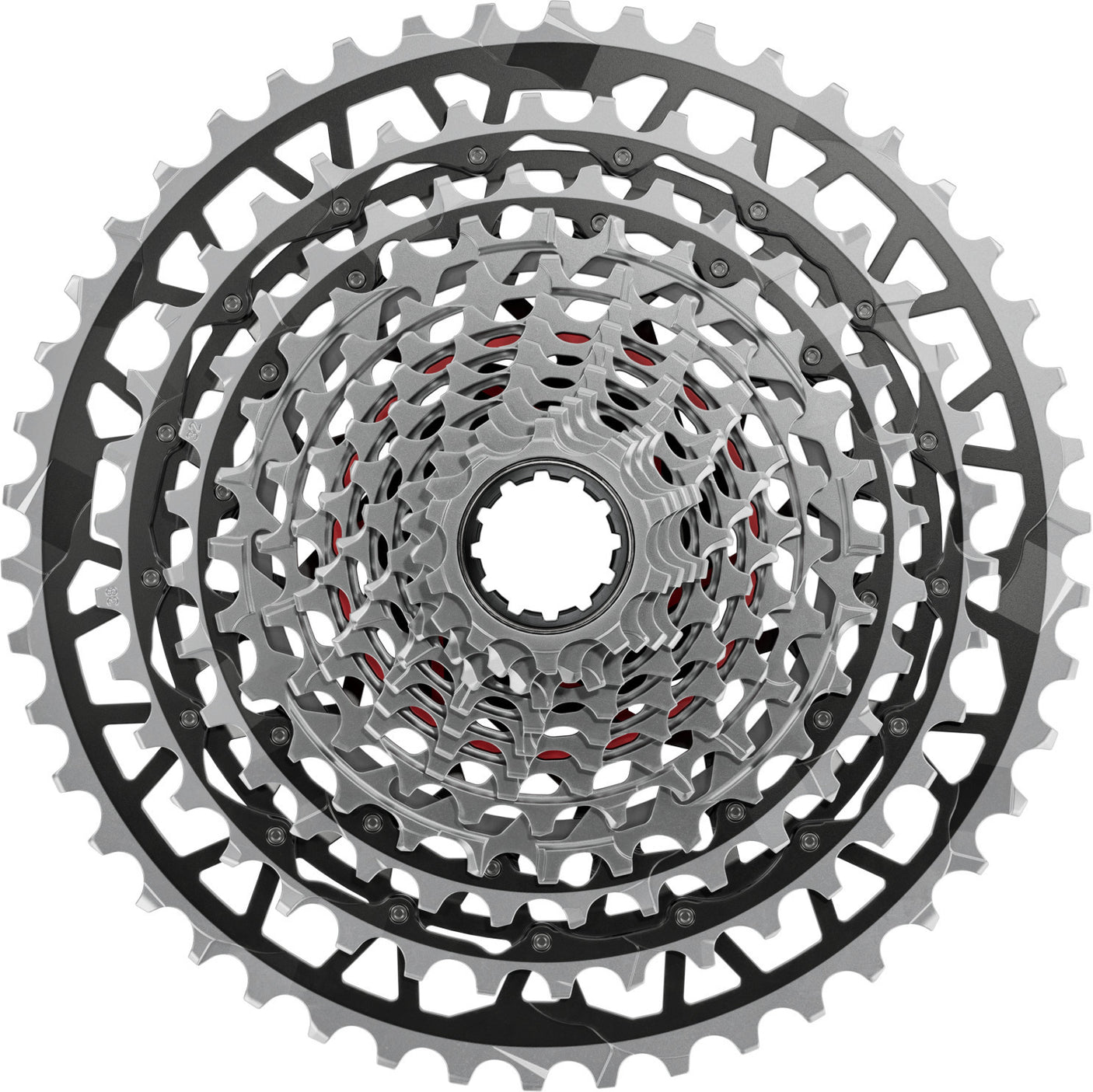 SRAM XG-1391 cassette zilver zilver/zwart