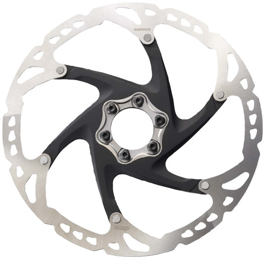 Shimano SM-RT76 remschijf 6-gaats metaal/resin