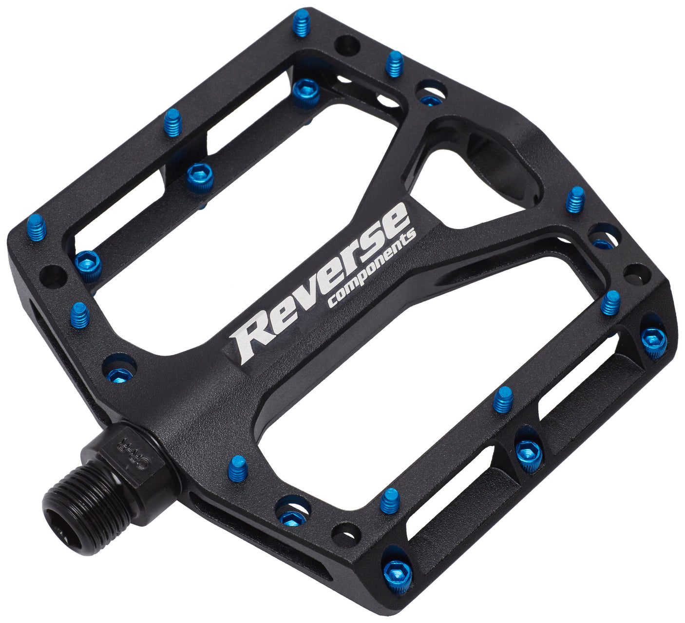 Reverse Black One pedaal zwart/blauw