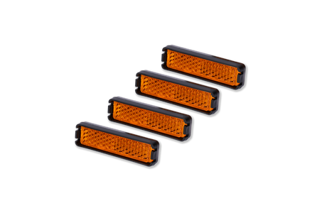 ACID pedaalreflector set oranje
