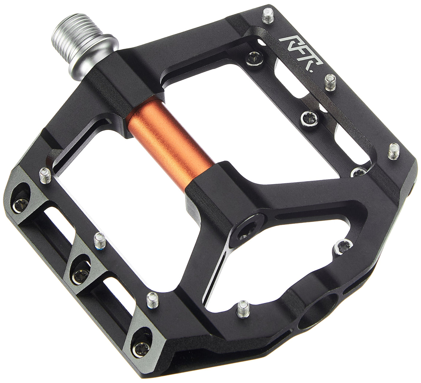 RFR Pedalen Flat SLT 2.0 black´n´orange