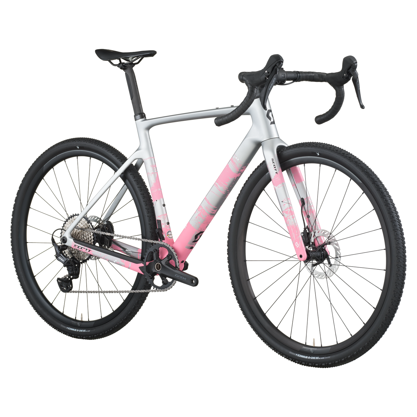 Scott Addict Gravel 30 carbon grijs
