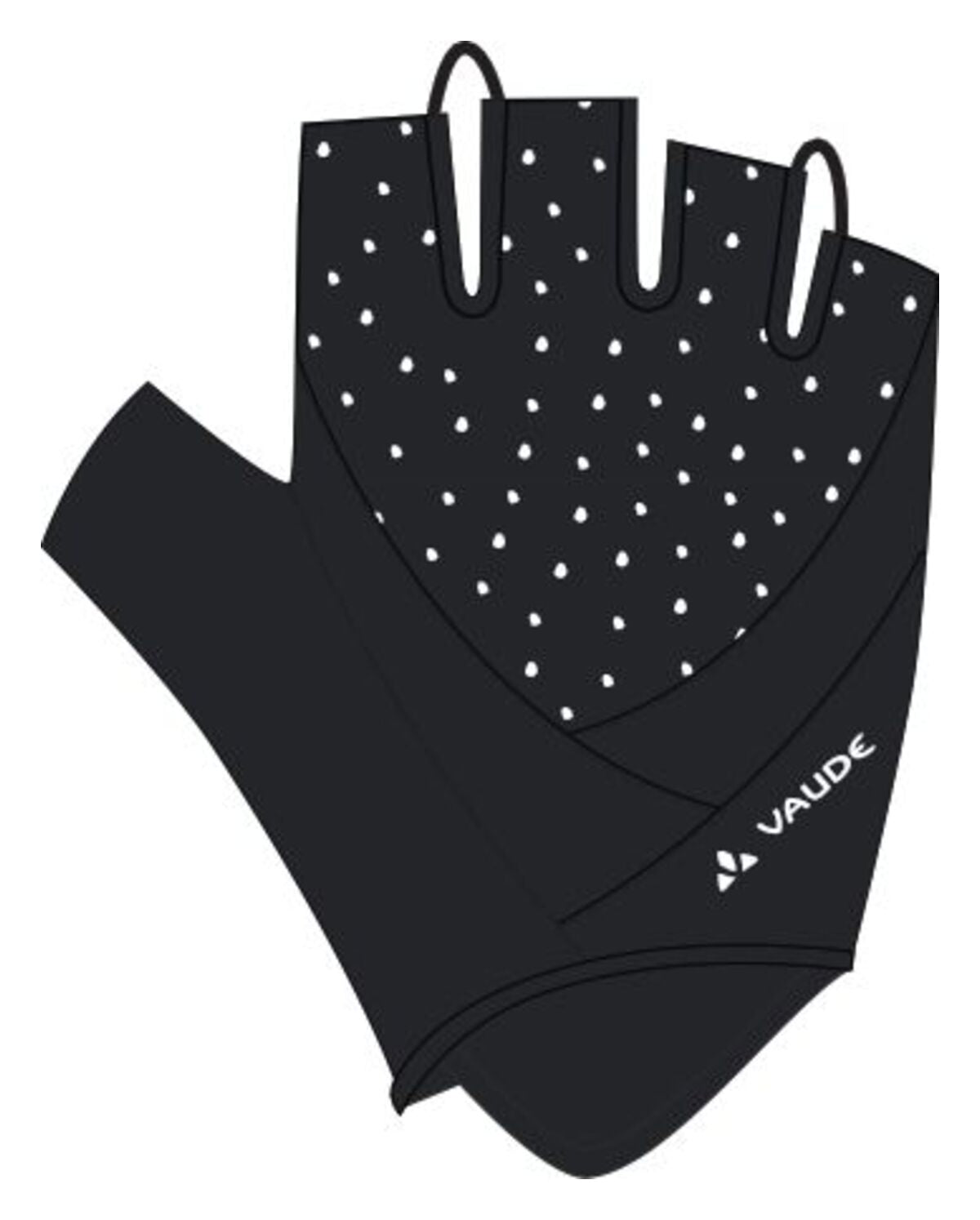 VAUDE Advanced Gloves II Dames zwart