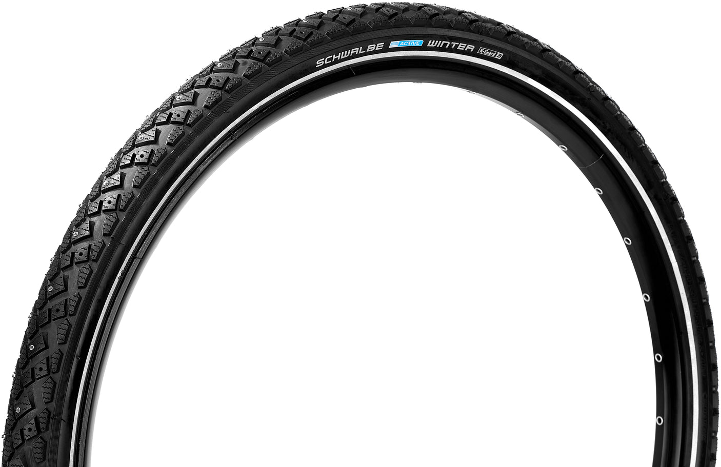 Schwalbe Winter Active Draadband 27.5x2.00" K-Guard zwart
