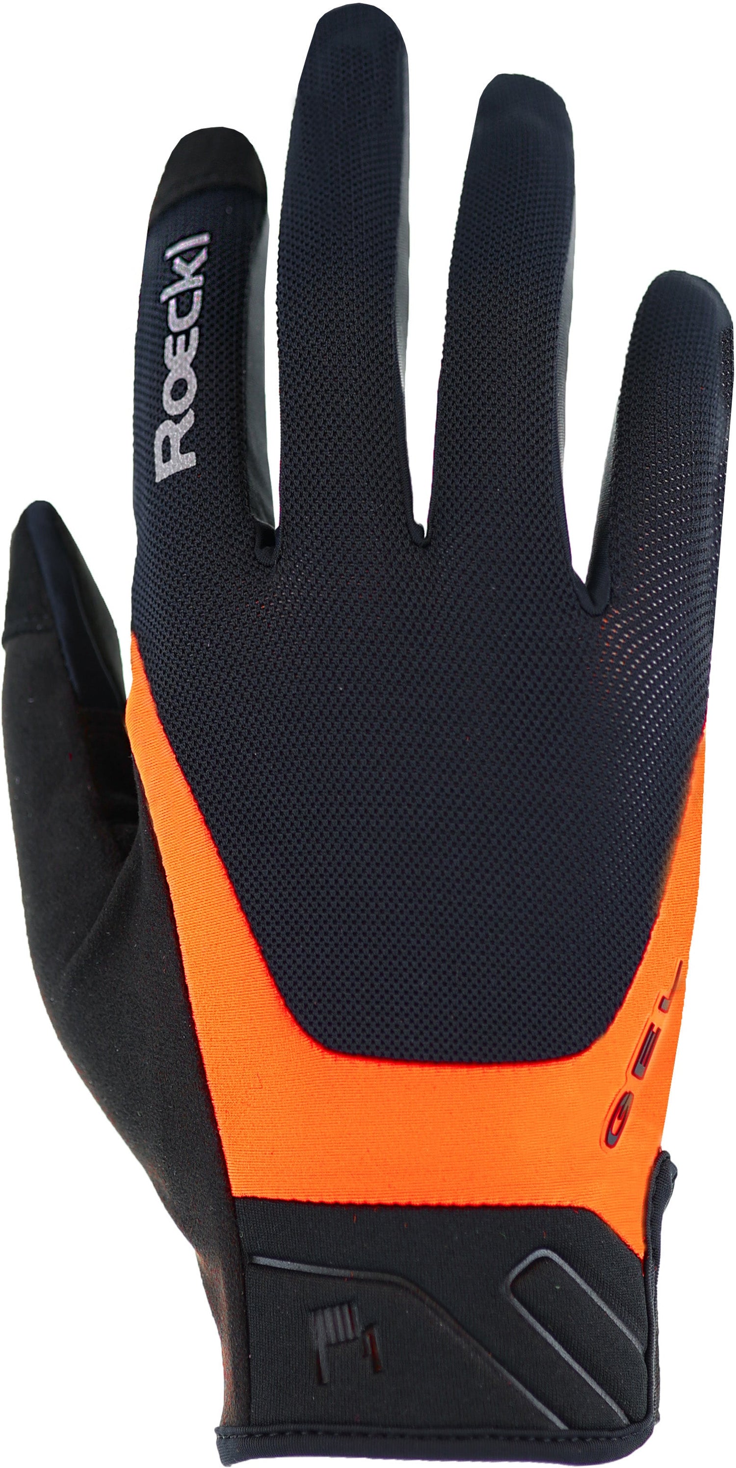 Roeckl Mori 2 Handschoenen Zwart/fluo Oranje