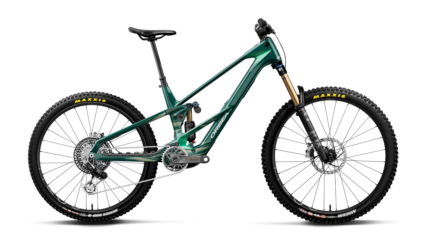 Orbea WILD LT M-LTD RS MULLET Escape Green C. View - Mintalized (Gloss)
