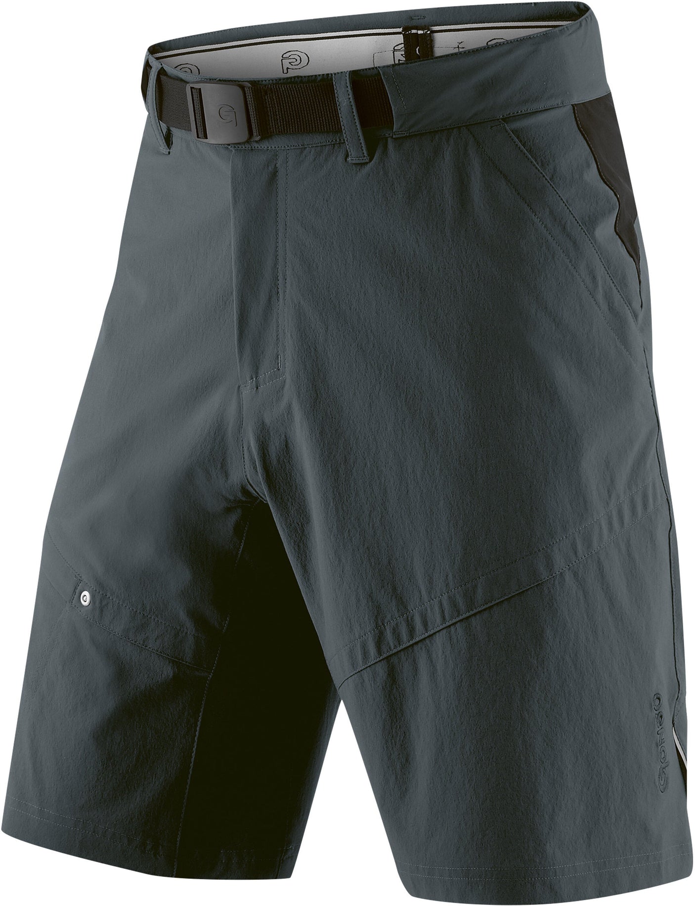 Gonso Arico fietsshorts grafiet