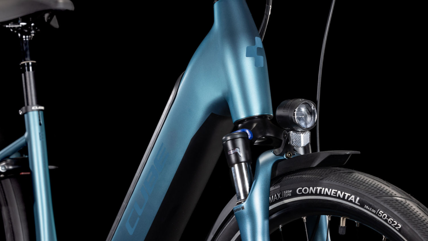 Cube Supreme RT Hybrid Comfort EXC 625 Wave 625 blauw´n´black