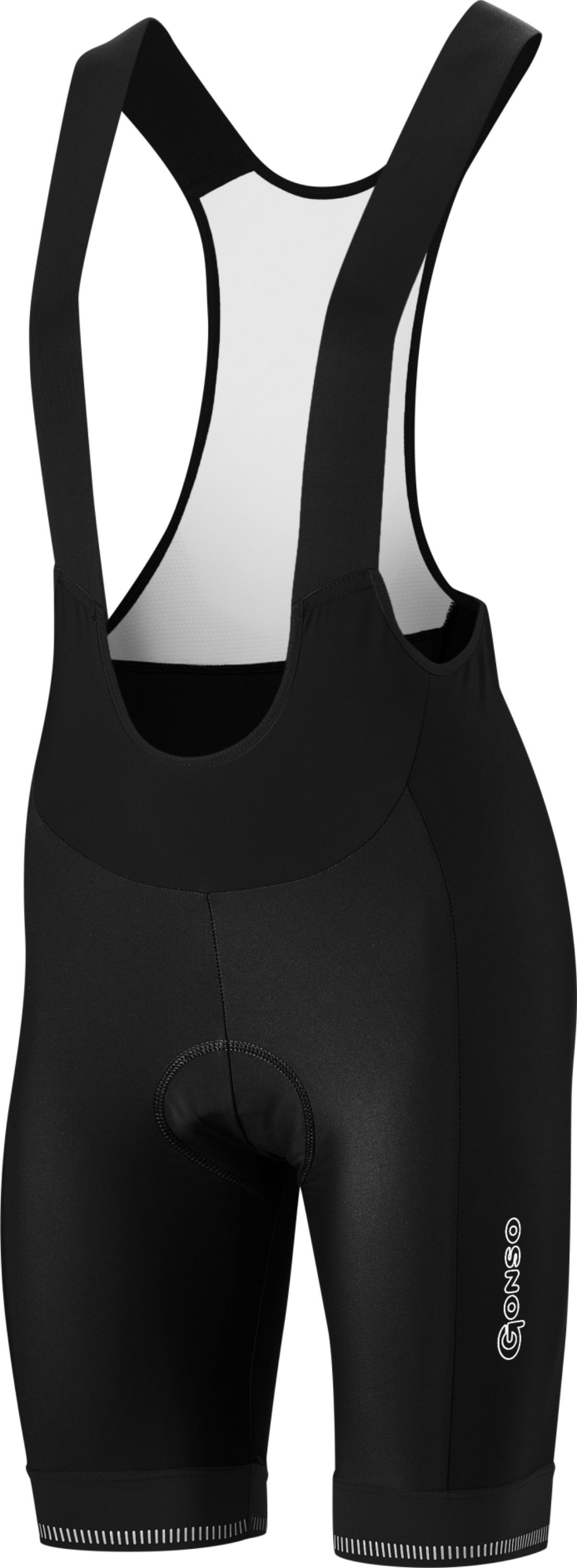 Gonso SITIVO Bib-Short Dames zwart / felgroen