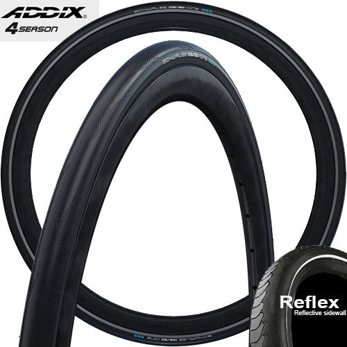 Schwalbe ONE 365 Performance vouwband 32-622 Addix 4Season zwart-skin/zwart-reflecterend