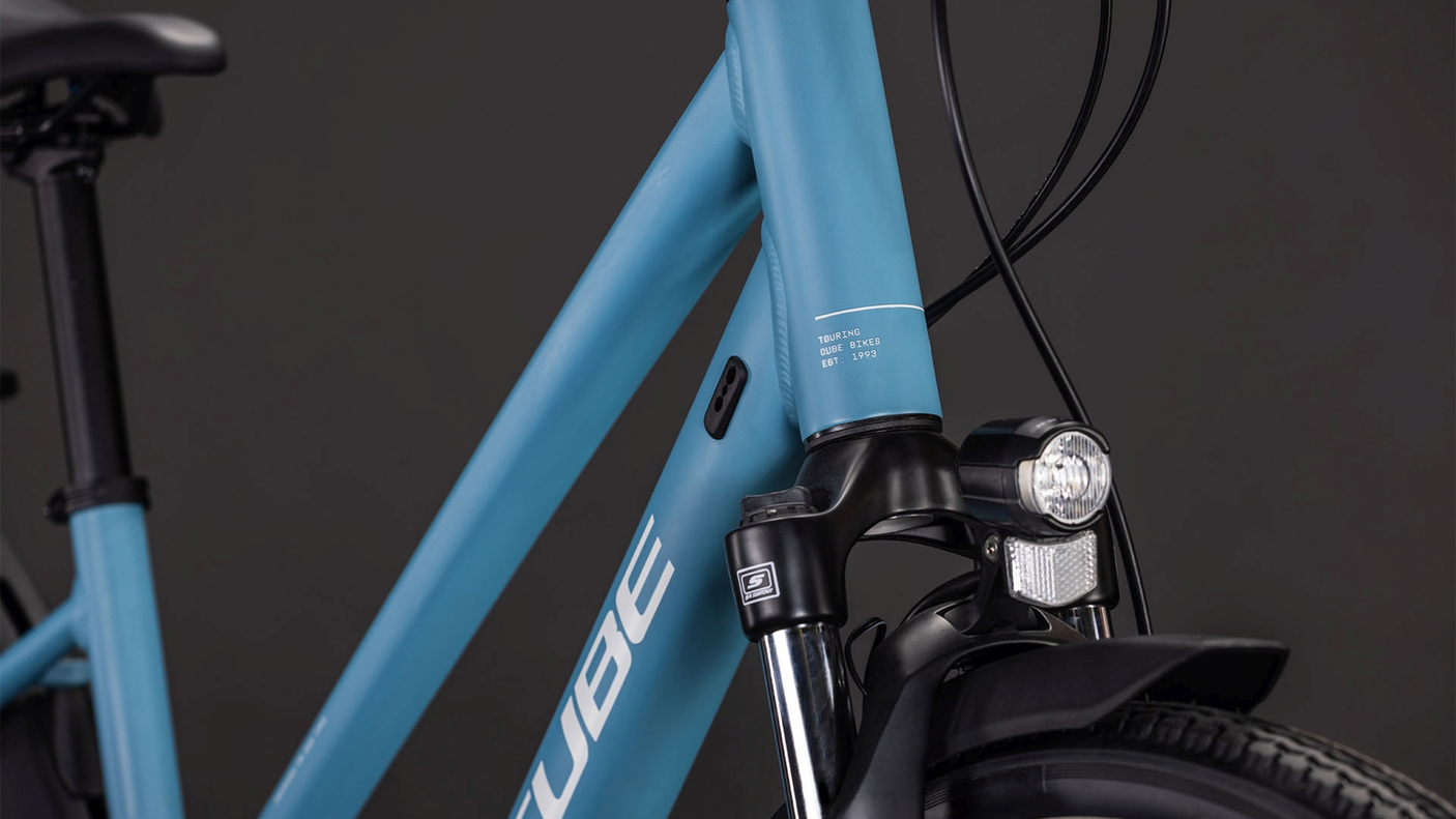 Cube Touring ONE Trapez bluebird´n´grijs (2026)