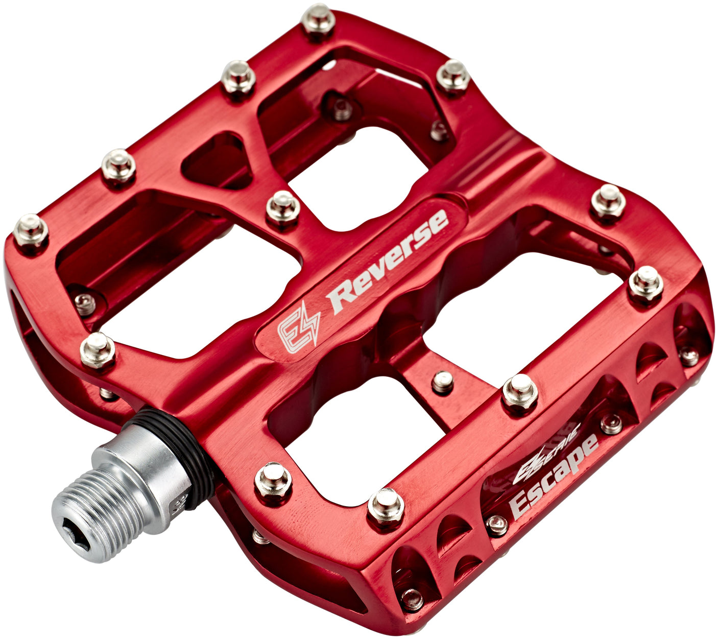 Reverse E-Escape pedalen rood