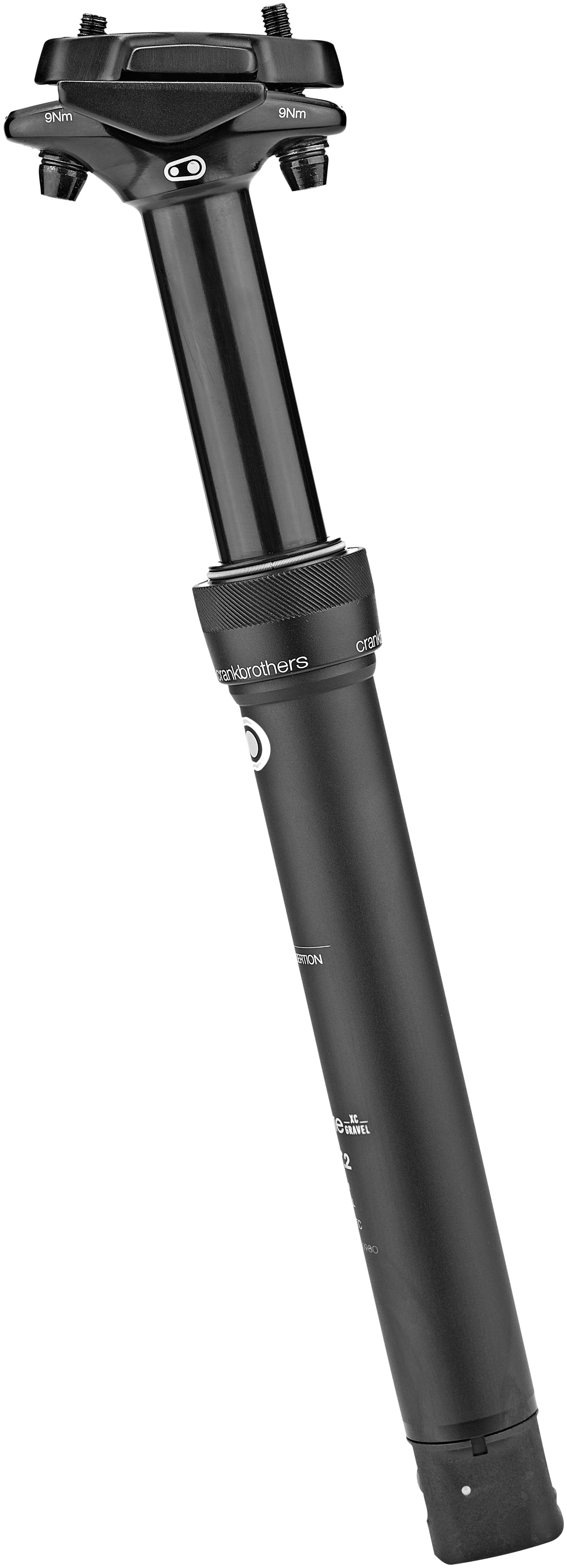 Crankbrothers Highline XC/Gravel Telescopische zadelpen Ø27,2mm zwart