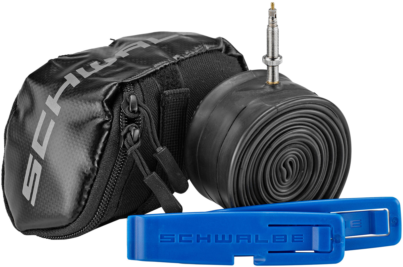 Schwalbe zadeltas inclusief bandenlichters & 27.5 / 29" binnenband