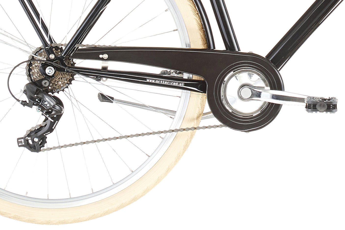 Ortler Detroit Cargo Alloy zwart