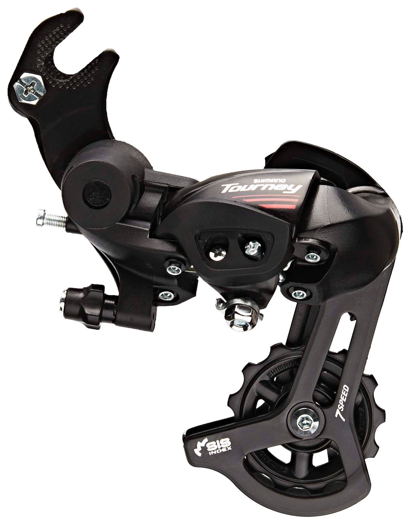 Shimano Tourney RD-A070 Derailleur Achsmontage 7-speed zwart