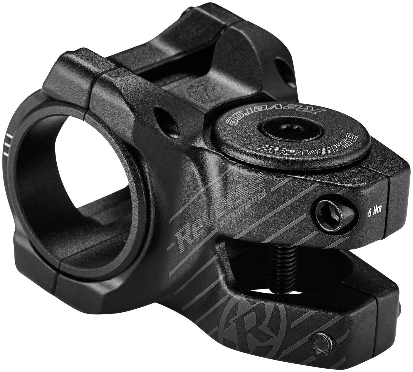 Reverse Black ONE D-2 Stuurpen Ø31,8mm zwart