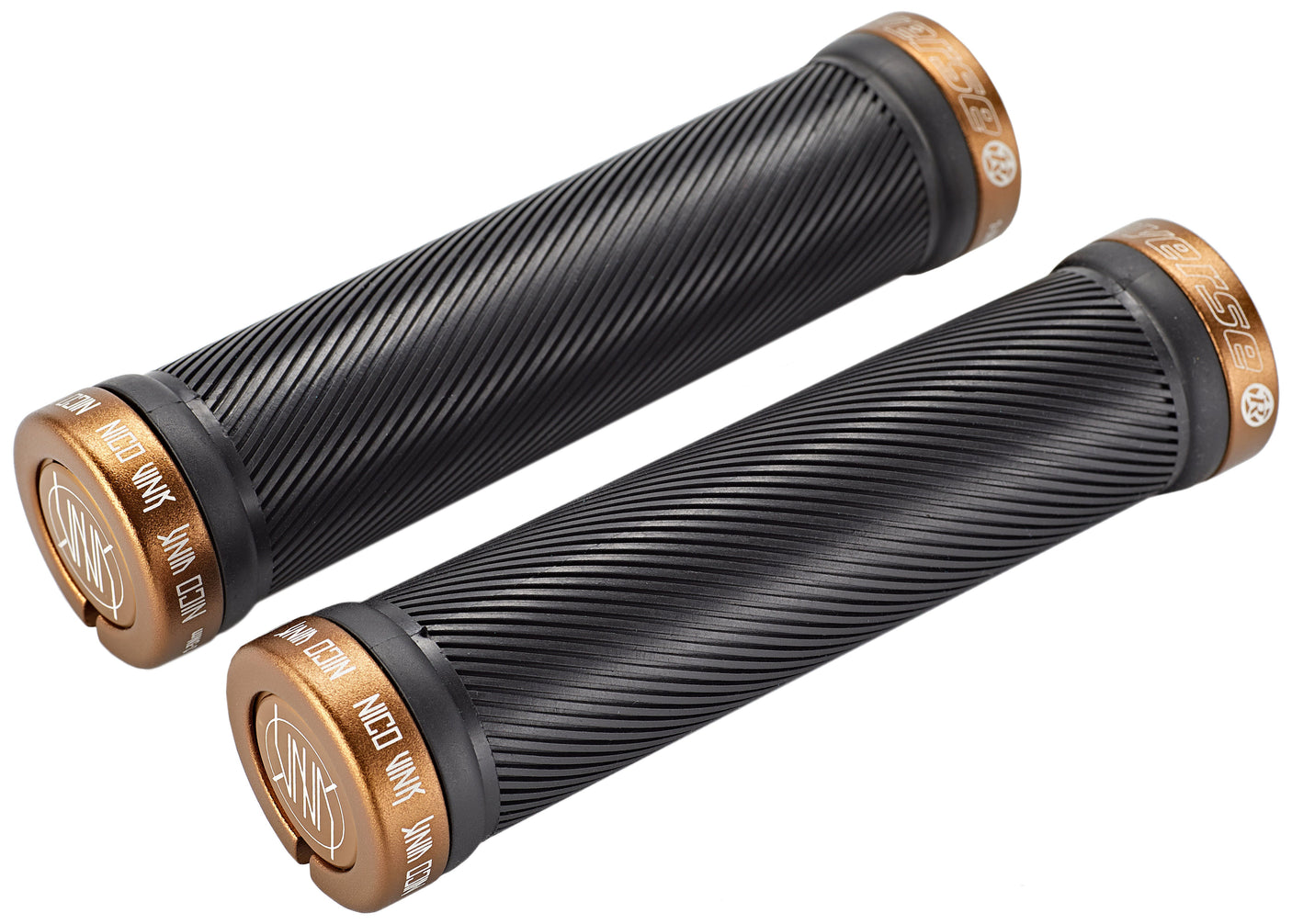 Reverse Nico Vink Signature Series Lock-On handvatten Ø30x130mm zwart/bruin