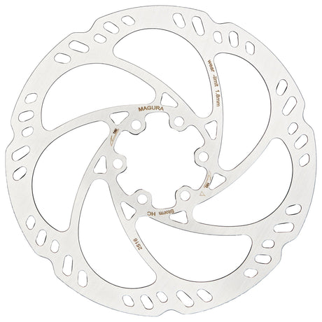 Magura Storm HC remschijf 6-gaats zilver