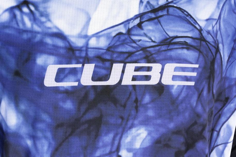 Cube MTB shirt ARTLINE korte mouw blue´n´black