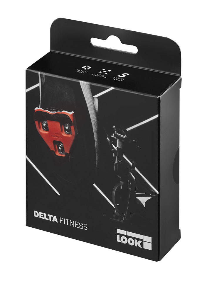 Look Delta Grip pedaalplaten rood