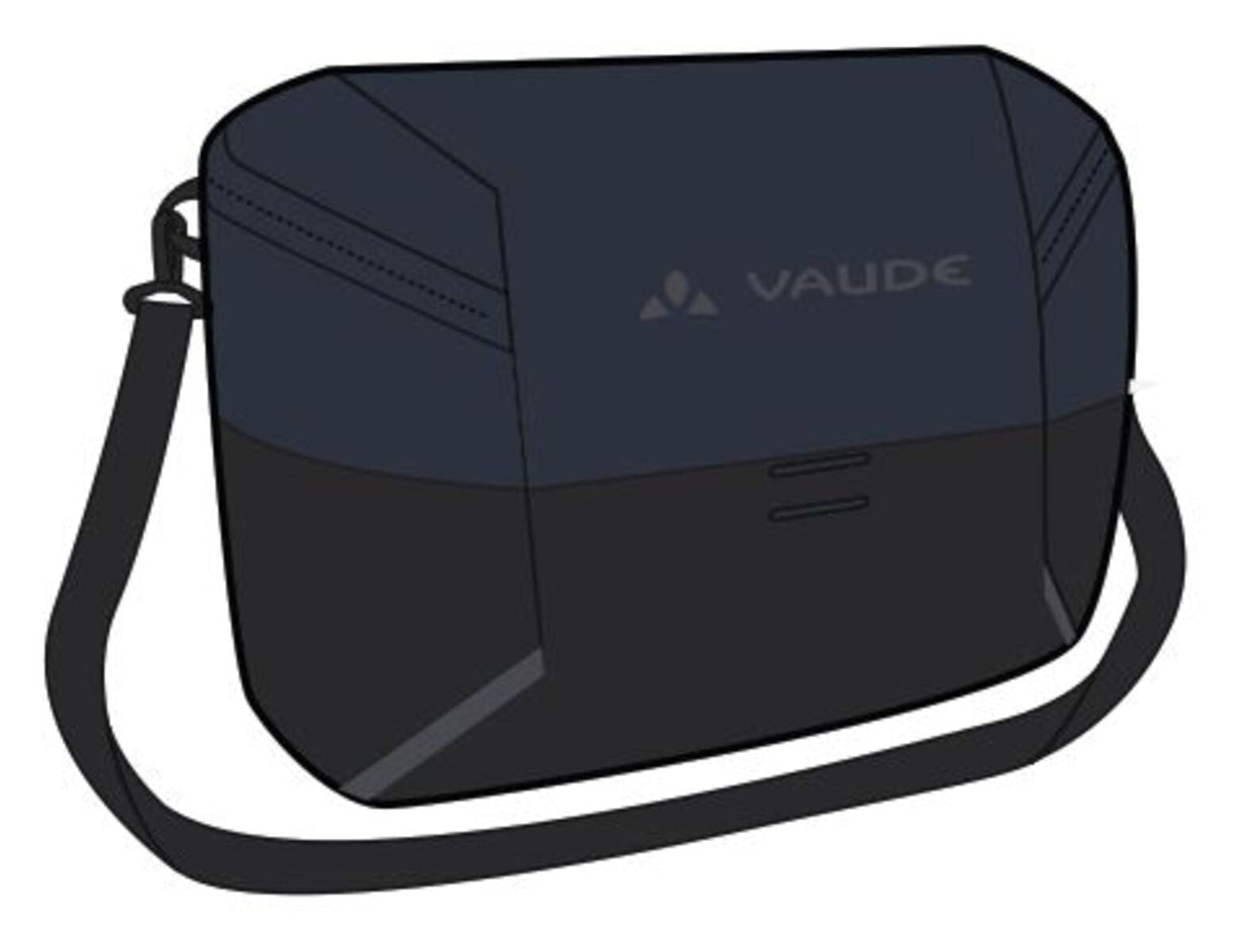 VAUDE CityBox Bike II zwart
