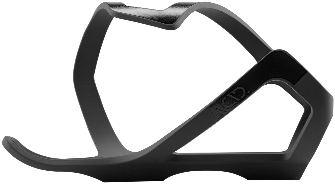 ACID Bidonhouder HPP linker zijrek mat zwart´n´glanzend zwart