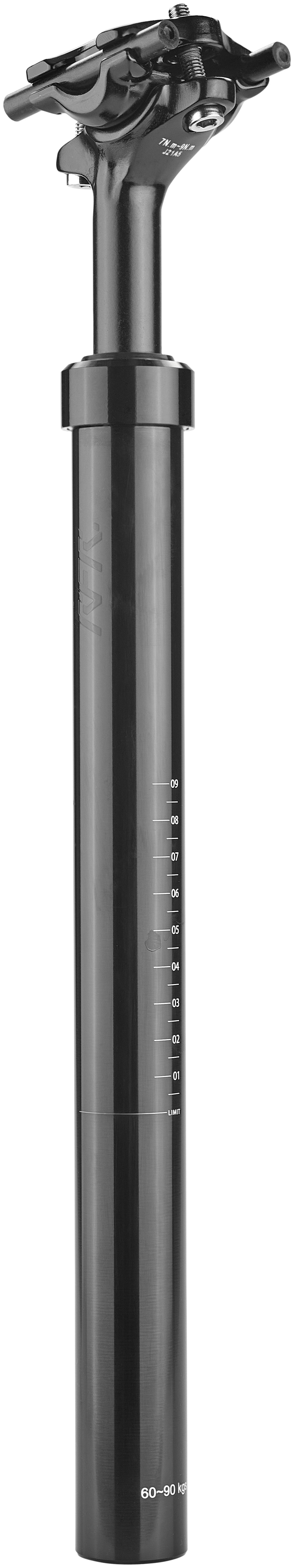 RFR Geveerde zadelpen (80 - 120 kg) black