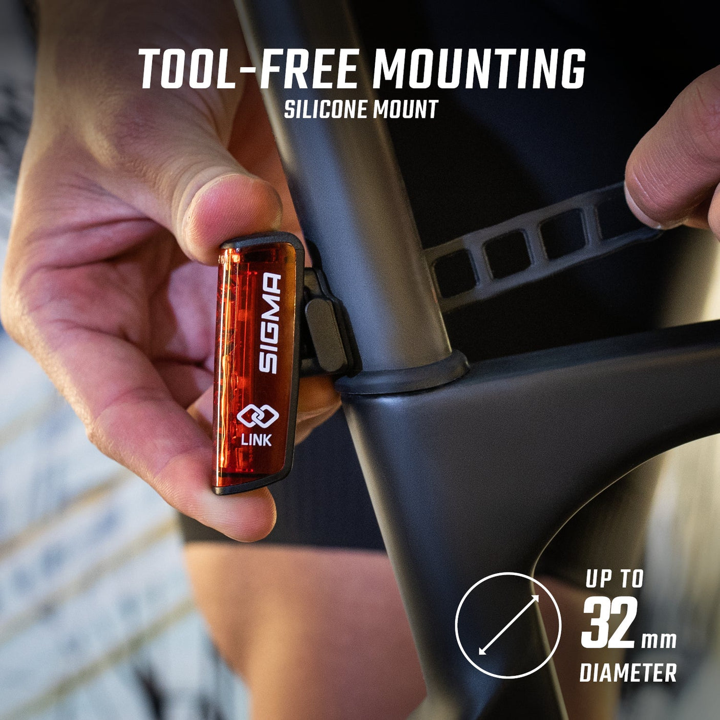 Sigma Aura 100 verlichtingsset incl. Blaze Link incl. schroefbevestiging