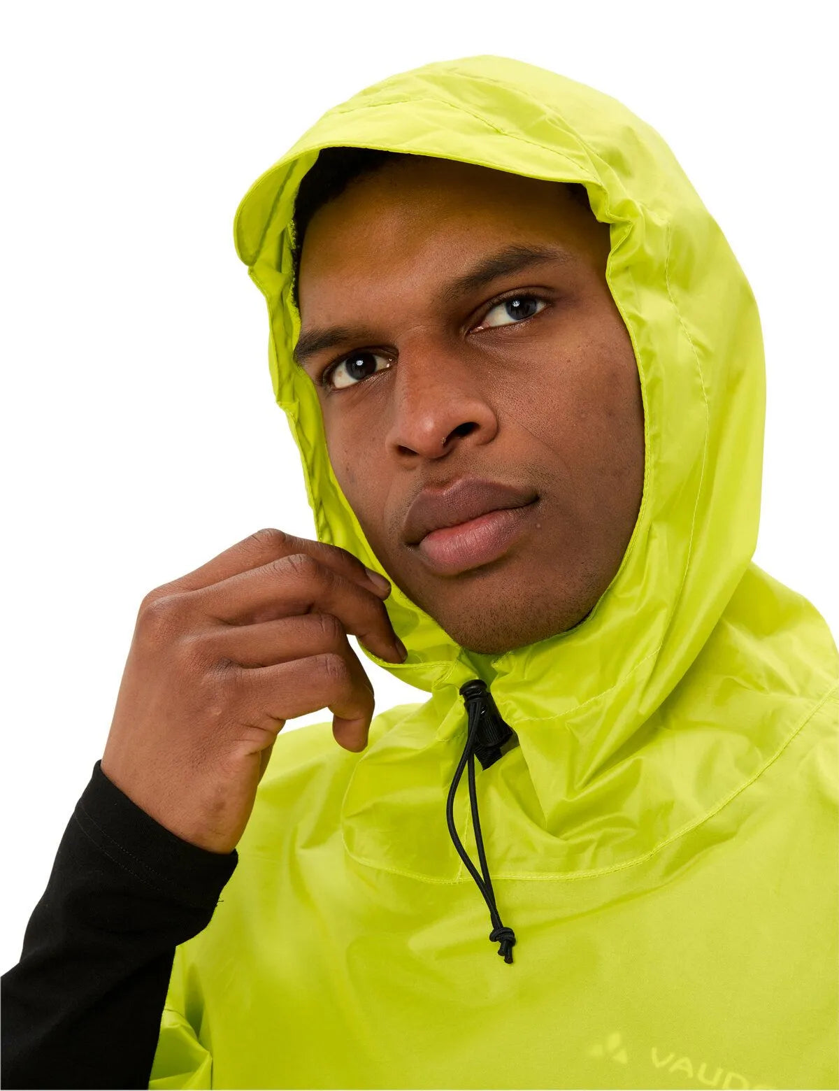 VAUDE Valdipino Poncho neon geel uni